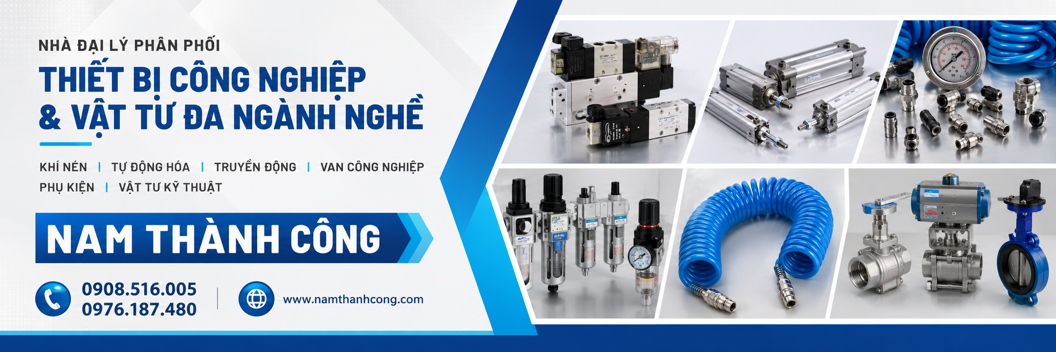 Nam Thành Công - Đại lý phân phối thiết bị công nghiệp và vật tư đa ngành nghề
